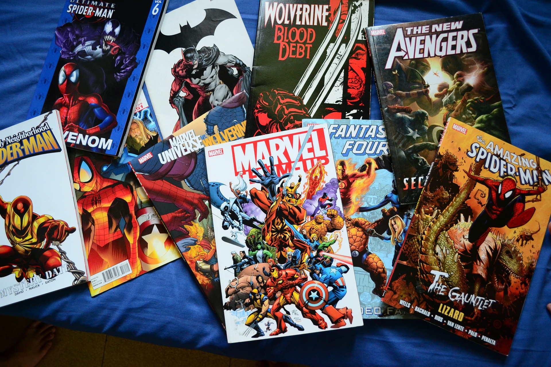 marvel comic books